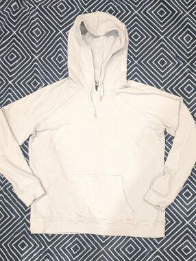 Volcom Light Gray Hoodie with Drawstring